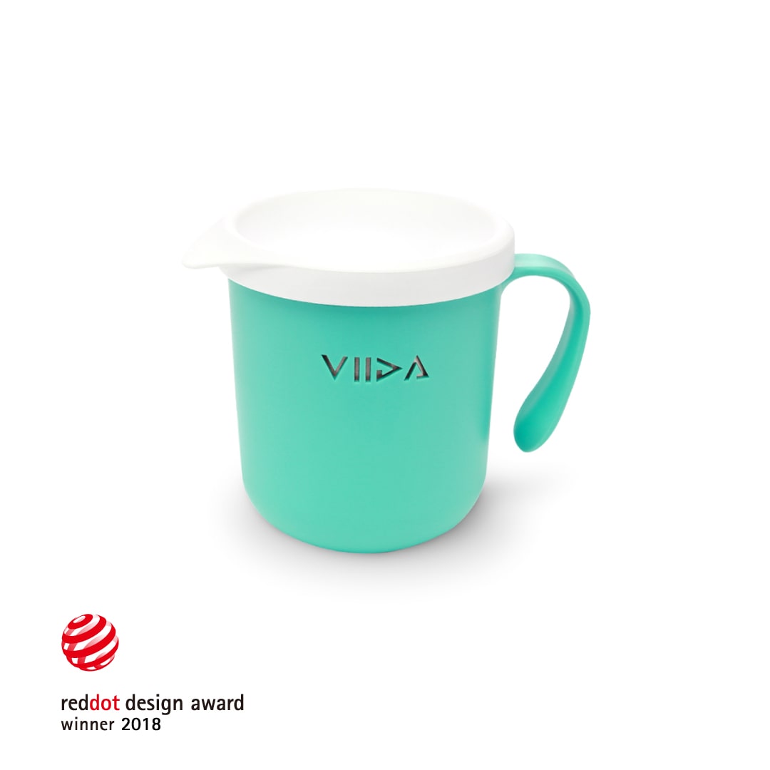 Premia+ Glass mug with Silicon Grip