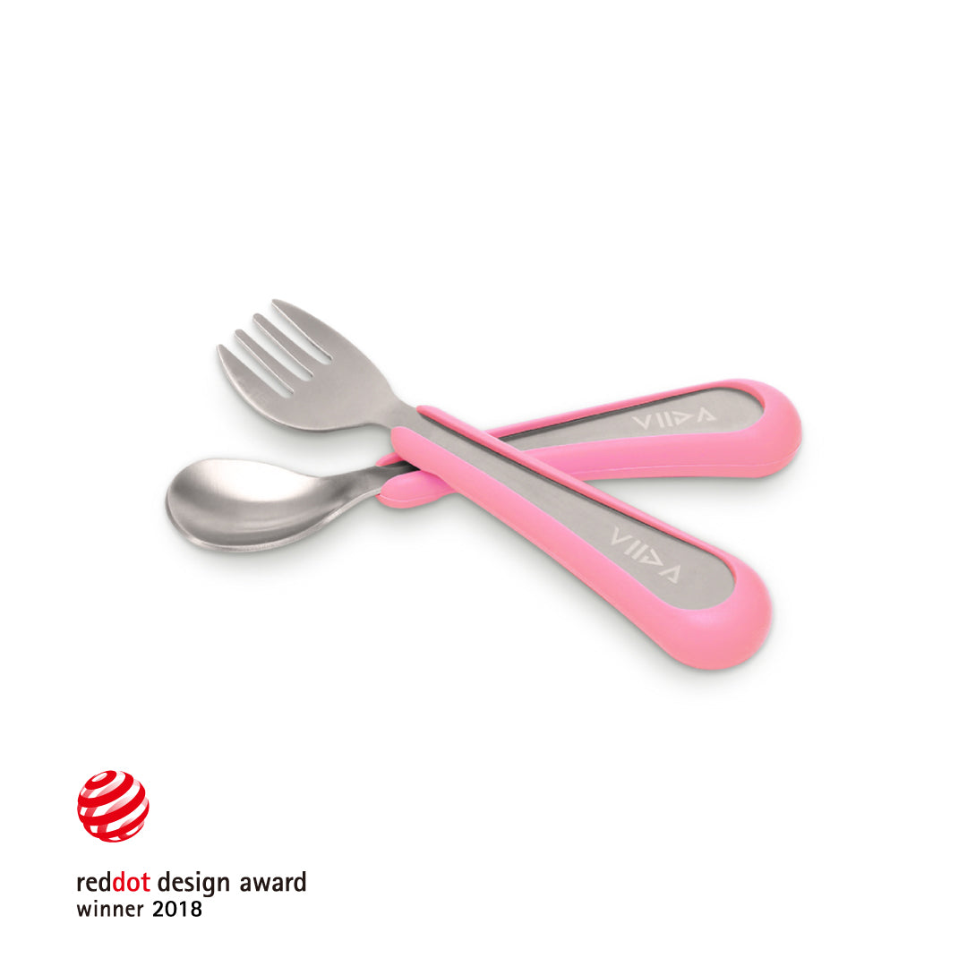 Elsa Peretti® Open Heart Fork and Spoon Baby Set