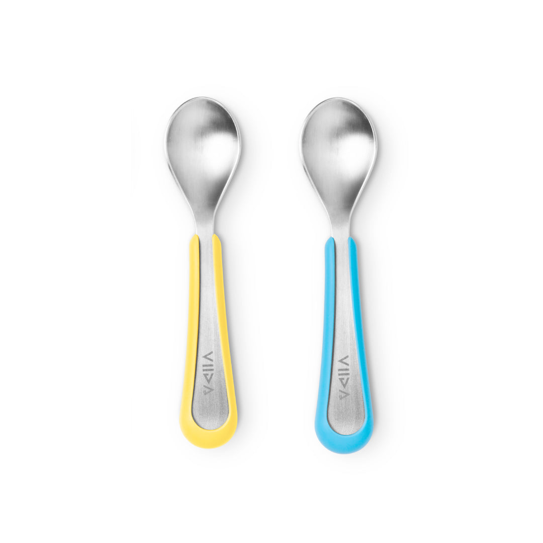 Soufflé Large Antibacterial Stainless Steel Spoons Set